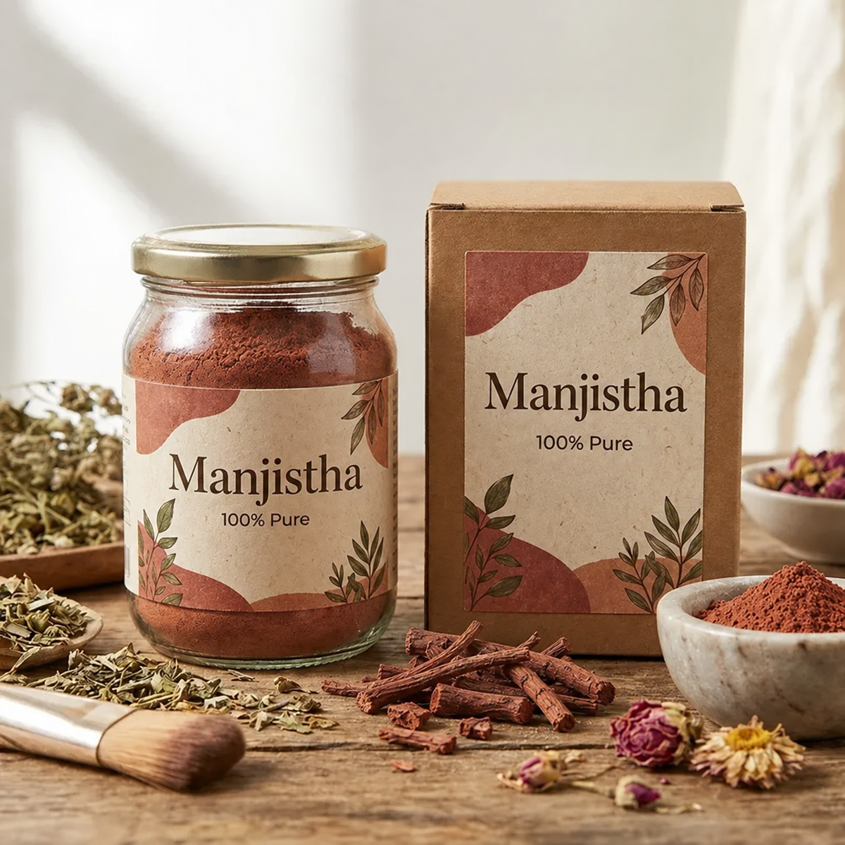 Get Clear, Healthy Skin Naturally in 14 Days with Manjistha Powder